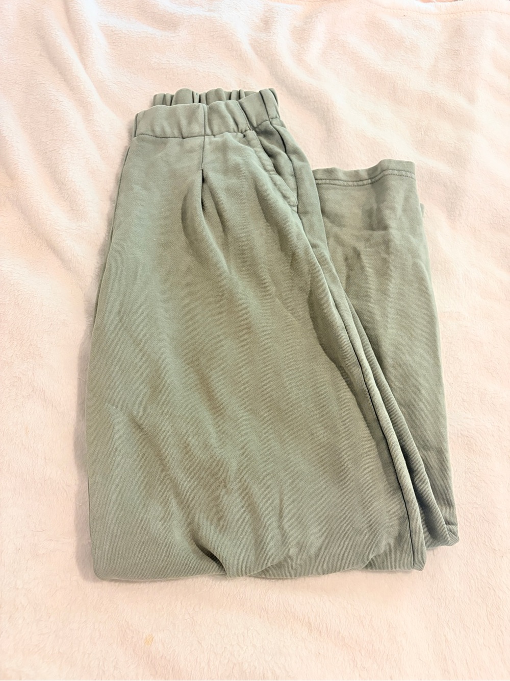 aerie Olive Green wideleg Sweatpants š¢š„